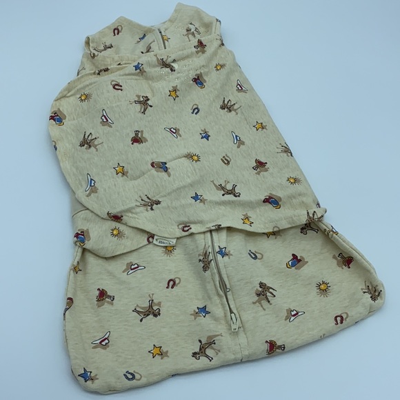 HALO Organic Cotton SleepSack Adjustable Swaddle Newborn 6-12 Lbs - Picture 9 of 10